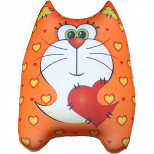 Мягкая игрушка-антистресс СмолТойс Котик 2557/ОРЖ