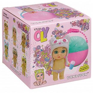 Кукла с аксессуарами Bondibon OLY Шапочке-ушанке с животным В шаре ВВ3889