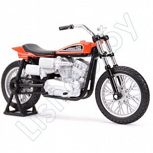 Мотоцикл Maisto 1:18 Harley Davidson 1972 XR750 Racing Bike (31360)