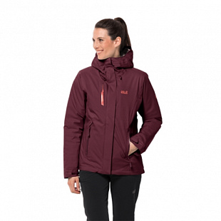 Куртка женская Jack Wolfskin Troposphere Jacket W fall red