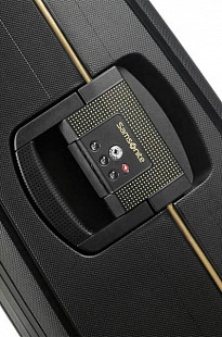 Чемодан Samsonite S`Cure DLX 55см U44-29003 Black/Gold
