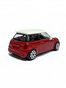 Машинка Bburago 1:43 Mini Cooper S (18-30000/18-30257) red