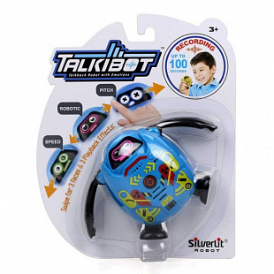 Интерактивная игрушка Silverlit Робот Talkibot 88535S blue