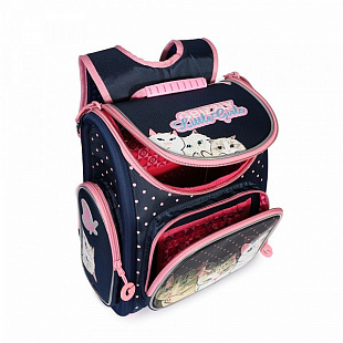 Рюкзак школьный GRIZZLY RA-971-2 /2 honeysuckle/pink