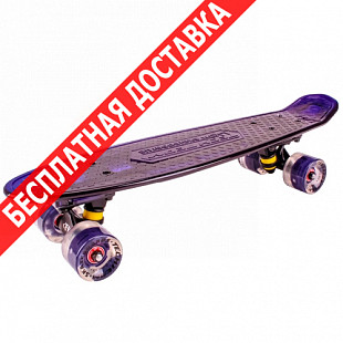 Penny board (пенни борд) Tech Team Light Music 22" 2018 purple