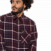 Рубашка мужская Jack Wolfskin Fraser Island Shirt port wine checks