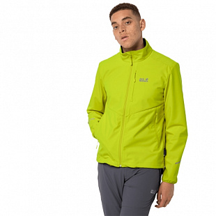 Куртка ветрозащитная мужская Jack Wolfskin Delta Tour Jkt M flashing green