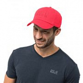 Бейсболка Jack Wolfskin Baseball Cap tulip red 1900671-2058561