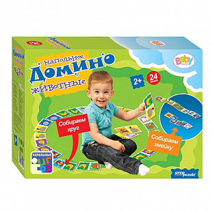 Напольное домино Step Puzzle Животные SP-70120