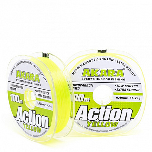 Леска Akara Action Yellow 100 м