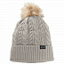 Шапка женская Jack Wolfskin Narita Pompom Cap Women dusty grey