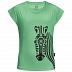 Футболка детская Jack Wolfskin Zebra T Girls spring green