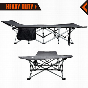 Складная кровать KingCamp Deluxe Folding bed 8007 Black