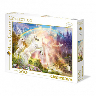 Мозаика Clementoni Единороги на закате 500 шт 35054
