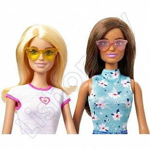 Игровой набор Barbie Malibu & Brooklyn Summer Fun Set (HJY84)