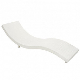 Шезлонг Garden4you Wave white 13195