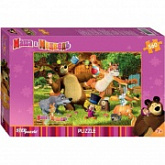 Пазлы Step Puzzle Маша и медведь 97018