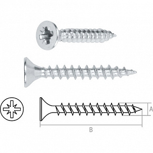Шуруп Starfix 5,0х12 с м (100 штук) SMC2-67700-100
