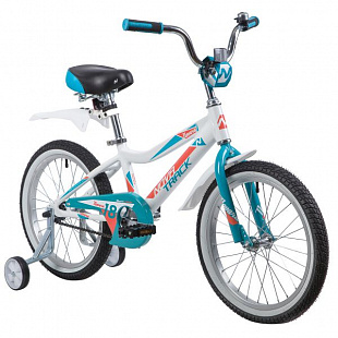Велосипед Novatrack Novara 18" (2019) 185ANOVARA.WT9 White/Blue