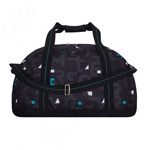 Спортивная сумка GRIZZLY TU-800-4 turquoise cubes