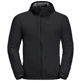 Ветрозащитная летняя куртка мужская Jack Wolfskin Jwp Breather M black