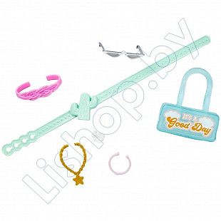 Кукла Barbie В модном розовом комбинезоне (HPL75 HPL76)