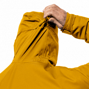 Куртка мужская Jack Wolfskin Troposphere Jacket M golden yellow
