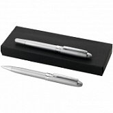 Набор ручек Oasis Bristol шариковая автоматическая и роллер 10614000 Silver