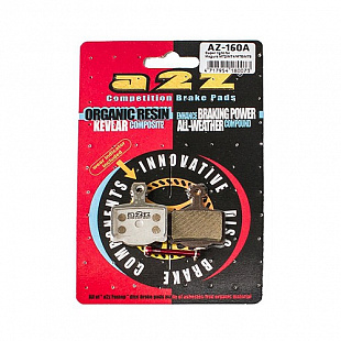 Тормозные колодки A2Z, AZ, Magura 11 MT2 / MT4 / MT6 / MT8, Silver AZ-160A