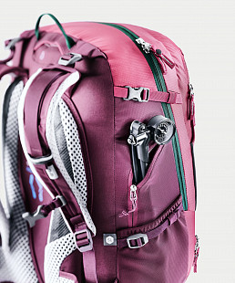Рюкзак Deuter Trans Alpine 28 SL 3200121-5563 ruby/blackberry (2021)