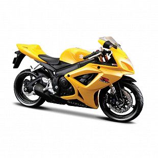 Мотоцикл Maisto 1:12 Suzuki GSX-R600 (31101) black/yellow