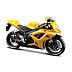 Мотоцикл Maisto 1:12 Suzuki GSX-R600 (31101) black/yellow