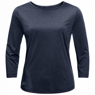Футболка женская Jack Wolfskin Jwp T W night blue