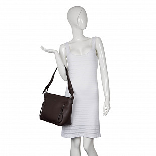 Женская сумка Pola 98362 dark brown