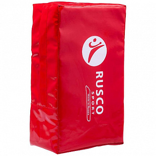 Макивара Rusco 3 ручки 30х50х12 см red