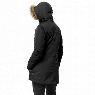 Куртка женская Jack Wolfskin Coastal Range Parka black