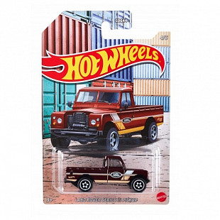 Машинка Hot Wheels Пикап Land Rover Series III Pickup 4/5 (GYN20 GRP26)