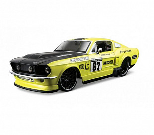 Масштабная модель автомобиля Maisto 1:24 Форд Мустанг GT (1967) (31094) yellow