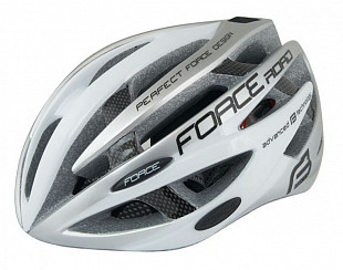 Велошлем Force Road white/grey