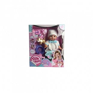 Кукла PlaySmart Пупс YL1820G white
