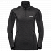 Пуловер женский Jack Wolfskin Arctic Xt Half Zip Women black