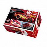 Пазл Trefl Тачки 3 Победитель 54160 Red