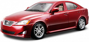 Коллекционная машина Bburago 1:24 Lexus IS 350 (18-22103) red