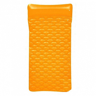 Надувной матрас Intex с подголовником 229х86см 58807 Orange