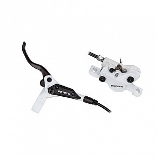 Тормоз дисковый задний Shimano m506 bl-m506(прав)/br-m447(задн) 1700мм white ZSM70190