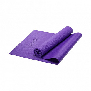 Гимнастический коврик для йоги, фитнеса Starfit FM-101 PVC purple (173x61x0,4)
