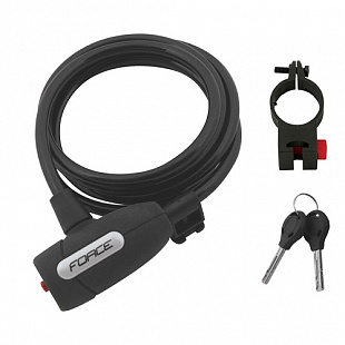 Замок Force Lux с креплением 49134 black