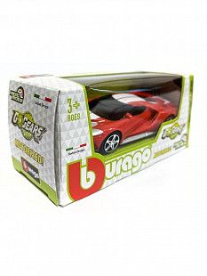 Машинка Bburago 1:43 Ford GT (18-30524) red