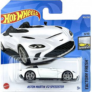 Машинка Hot Wheels Базовой коллекции Aston Martin V12 Speedster 183/250 (5785 HCT94) mainline 2022