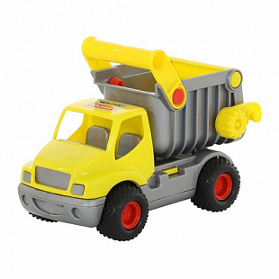 Автомобиль Полесье КонсТрак Самосвал 0407 yellow